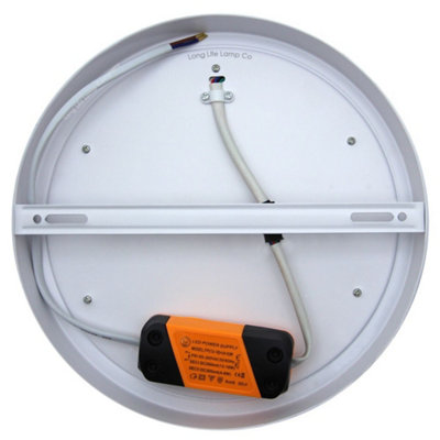 18w Surface Mount Ceiling LED Round Ring Panel Blue
