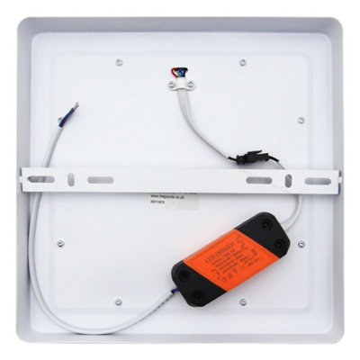 18w Surface Mount Ceiling LED Square Ring Panel Red