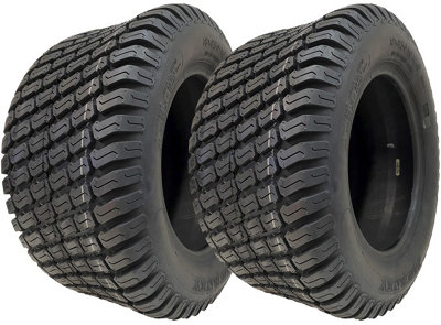 18x8.50-10 Lawnmower Tyre 4ply Multi Turf Rear Grass P332 Wanda 360kg (Set of 2)