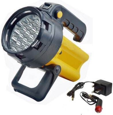 19 Led Torch Rechargeable Spotlight Lantern Work Light 1 Million Candle Power