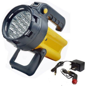 19 Led Torch Rechargeable Spotlight Lantern Work Light 1 Million Candle Power