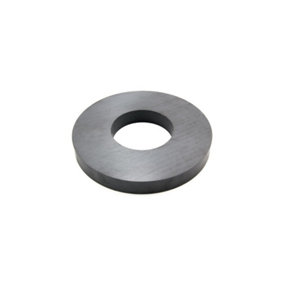 190mm O.D. x 85mm I.D. x 23mm thick Y30BH Ferrite Ring Magnet 16kg Pull
