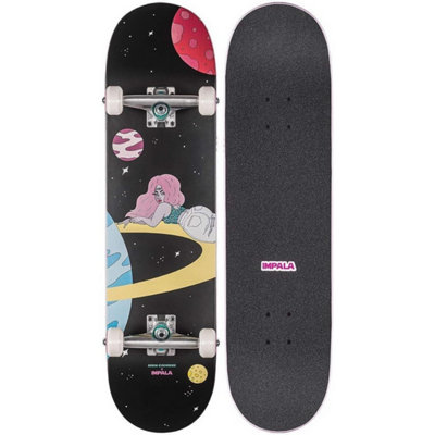 Accessotech Impala Saturn 8.25 Complete Skateboard Maple Deck Beginners Street Skatepark