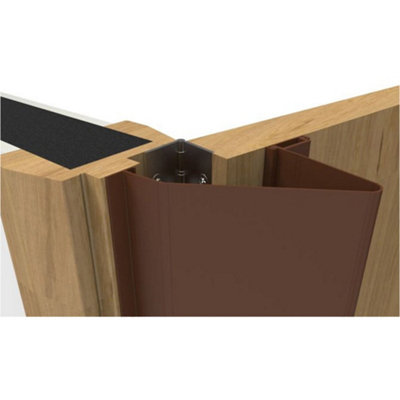 1950mm Brown Hinge Rear Side Door Finger Protector Strip - Kids Safety Guards