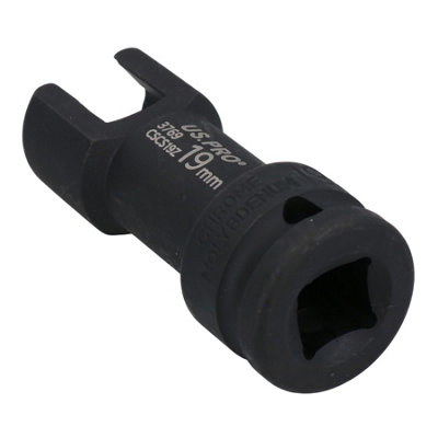 19mm 1 2 Drive Deep Strut Slotted Socket for Unistrut Type Channel Bolt