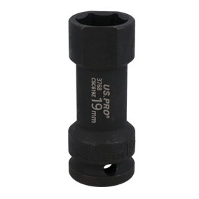 19mm 1/2" Drive Deep Strut Socket for Unistrut Type Channel 72mm Long