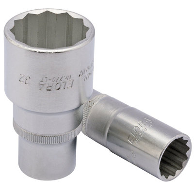 19mm 1/2" Square Drive Elora Deep Bi-Hexagon Socket 25119