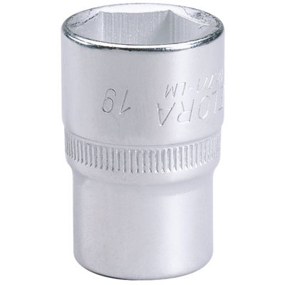 19mm 1/2" Square Drive Elora Hexagon Socket 15308