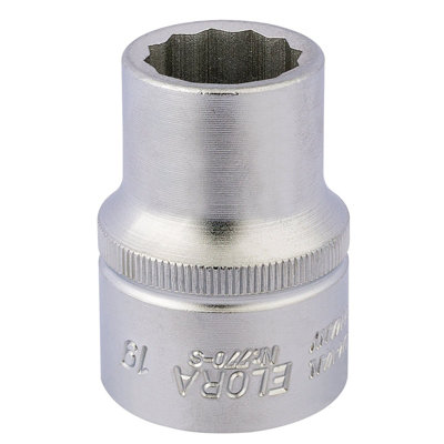 19mm 3/4" Square Drive Elora Bi-Hexagon Socket 682