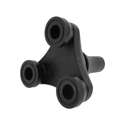 19mm Large Based Walking Stick Cane Tip - Foot with Pivoting Head for Stability