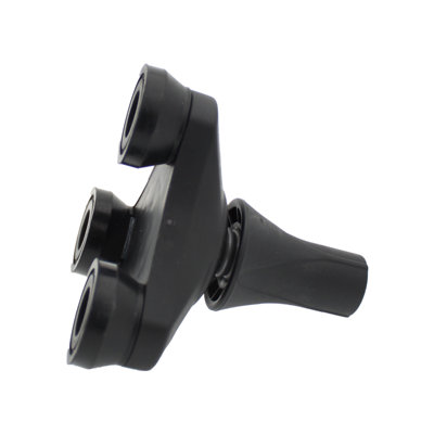 19mm Large Based Walking Stick Cane Tip - Foot with Pivoting Head for Stability
