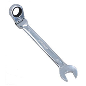 19mm Metric Flexi Head Ratchet Combination Spanner Wrench 72 Teeth