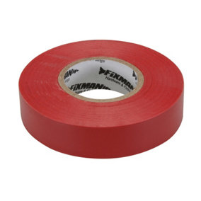 19mm x 33m Red Insulation Tape PVC Electrical Wire Wrap Moisture Resistant