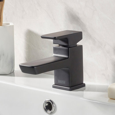 Shop black basin taps.