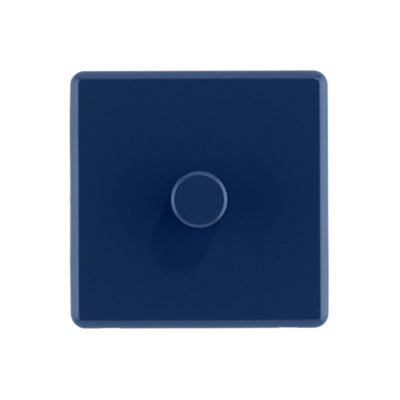 1G 2W 10A Dimmer Light Switch Blue