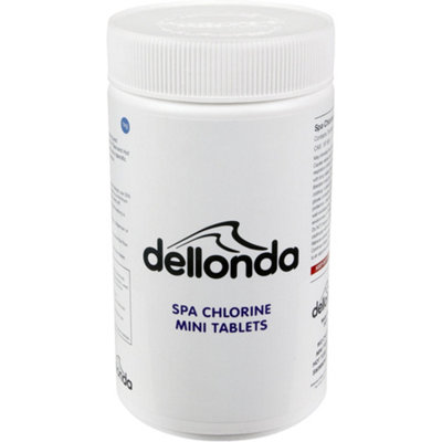 1kg Chlorine Tablets for Swimming Pools, Hot Tubs, and Spas - Anti-Bacterial 20g Mini Tablets