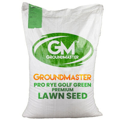 1KG GROUNDMASTER Pro Golf Green Grass Mix Hard Wearing Dense Fairway Lawn Grass Seed