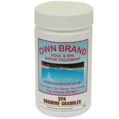 1kg Plastica Spa Bromine Granules Box of 6 DIY at B&Q