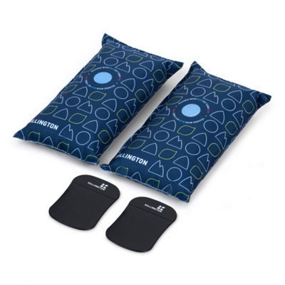 1kg Reusable Car Dehumidifier Bags - Includes Dashboard Anti-Slip Mats (Set of 2)