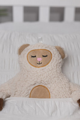 Kids Hot Water Bottle Sheep Cover