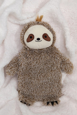 1L Hot Water Bottle with Cover - Sloth