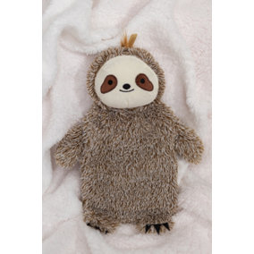 1L Hot Water Bottle with Cover - Sloth