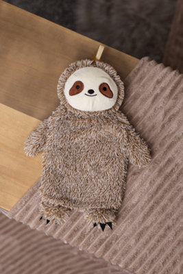 1L Hot Water Bottle with Cover - Sloth - 3