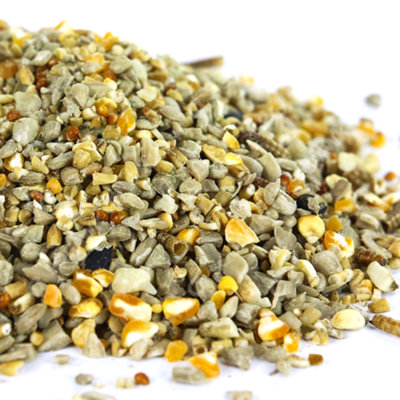 1L SQUAWK Robin & Songbird Food - Protein Rich Wild Bird Seed Mix For Garden Birds