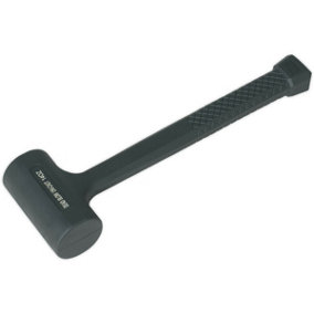 1lb Dead Blow Hammer - Shot Loaded Rubber Head Mallet - 450g Anti-Rebound Hammer