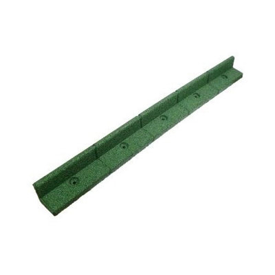 1m FlexiBorder Garden Edging in Green H8cm Pack of 10