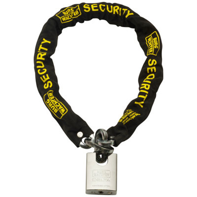 1M HEAVY DUTY CHAIN AND HEAVY DUTY PADLOCK