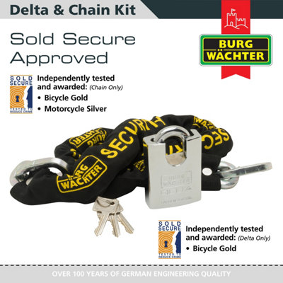 1M HEAVY DUTY CHAIN AND HEAVY DUTY PADLOCK - 5