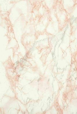 1m x 45cm Alkor Pink Carrera Marble Vinyl Film Sticky Back Plastic Self Adhesive