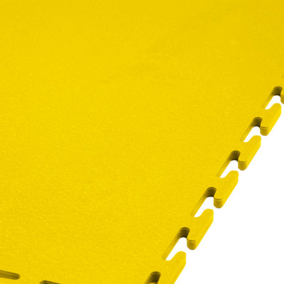 1m2 Premium Smooth Yellow Garage Floor Tiles