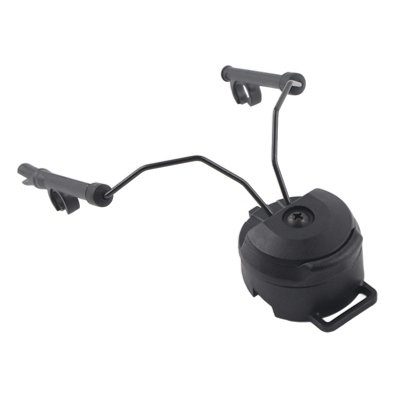 1Pair Black Helmet Arc Rail Adapter Set for Peltor Comtac Headsets
