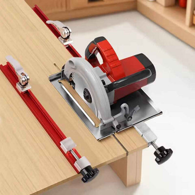 1Pc Adjustable Circular Saw Guide Precision Cutting & Woodworking Rail
