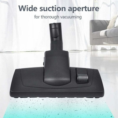 Buse De Sol Compatible Miele S301I-S316I | 29 Cm De Large | Raccord 35mm | Pour Parquet, Carrelage, Stratifié | Livrée Avec Roues - 6