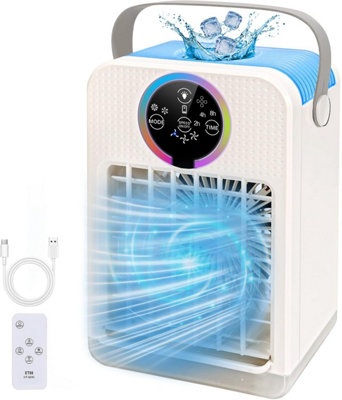 1pcs 4 IN 1 Portable Air Conditioners Humidifier with 3 Speeds Mini ...