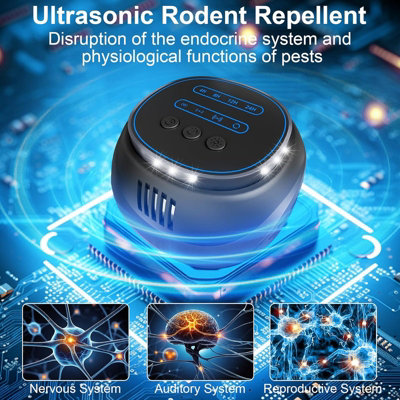 1PCS Rodent Repellent Ultra Plug in Mice Repellent Indoor Mouse Squirre ...