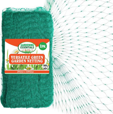 1pk Green Garden Netting 2m x 10m, Anti-Bird Mesh for Plants, Fruit and ...