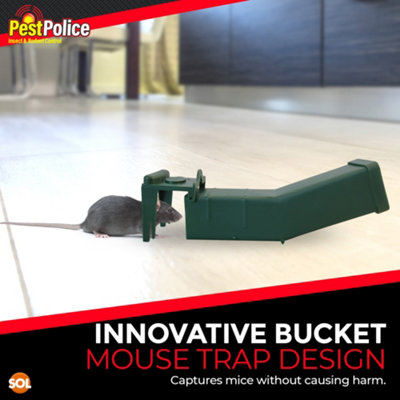 1pk Humane Mouse Traps for Indoors, Mice Trap, Humane Mouse Traps for  Indoors that Work, Effective Mousetraps