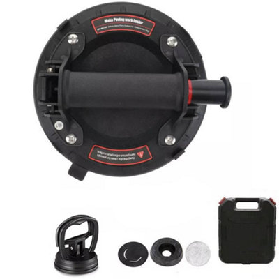 1x 8'' Vacuum Suction Cup Glass Lifter Granite Sucker Pump Lift Heavy Duty