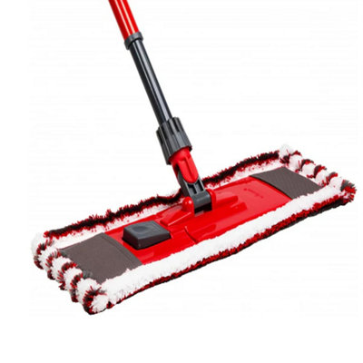 1x Bathroom & Kitchen Microfibre Flat Head Floor Mops For Cleaning Hard Floors - 3