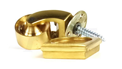1x BRASS CASTOR & SQUARE25mm SCREW IN CASTOR  FURNITURE BEDS SOFAS CHAIRS STOOLS