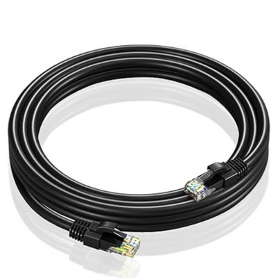 1x CAT5e Ethernet Cable 5m High Speed LAN Network Cable with RJ45 ...