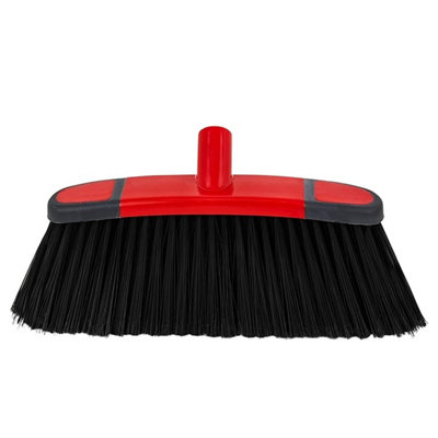 1x Soft Broom and Long Handle Indoor Sweeping Broom Ideal For Hard Floors - 3