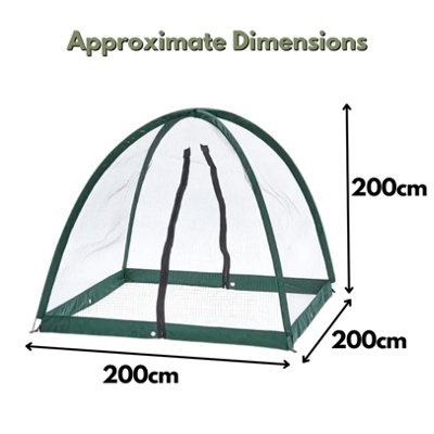 2.0m Garden Grow Tent Greenhouse