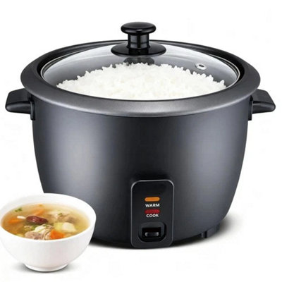 2 2L Electric Rice Cooker with Non Stick Removable Bowl and Keep Warm ...