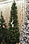 2.2m (7.5ft) Premier Plain Green Spruce Pine Slim Christmas Tree with Stand