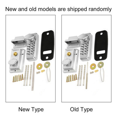 2-4 Digits MiNi Mechanical Code Lock Cabinet Indoor Outdoor Door ...
